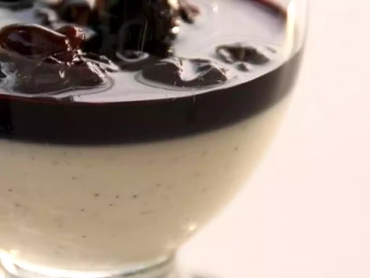 Panna cotta aux cerises noires - photo 2