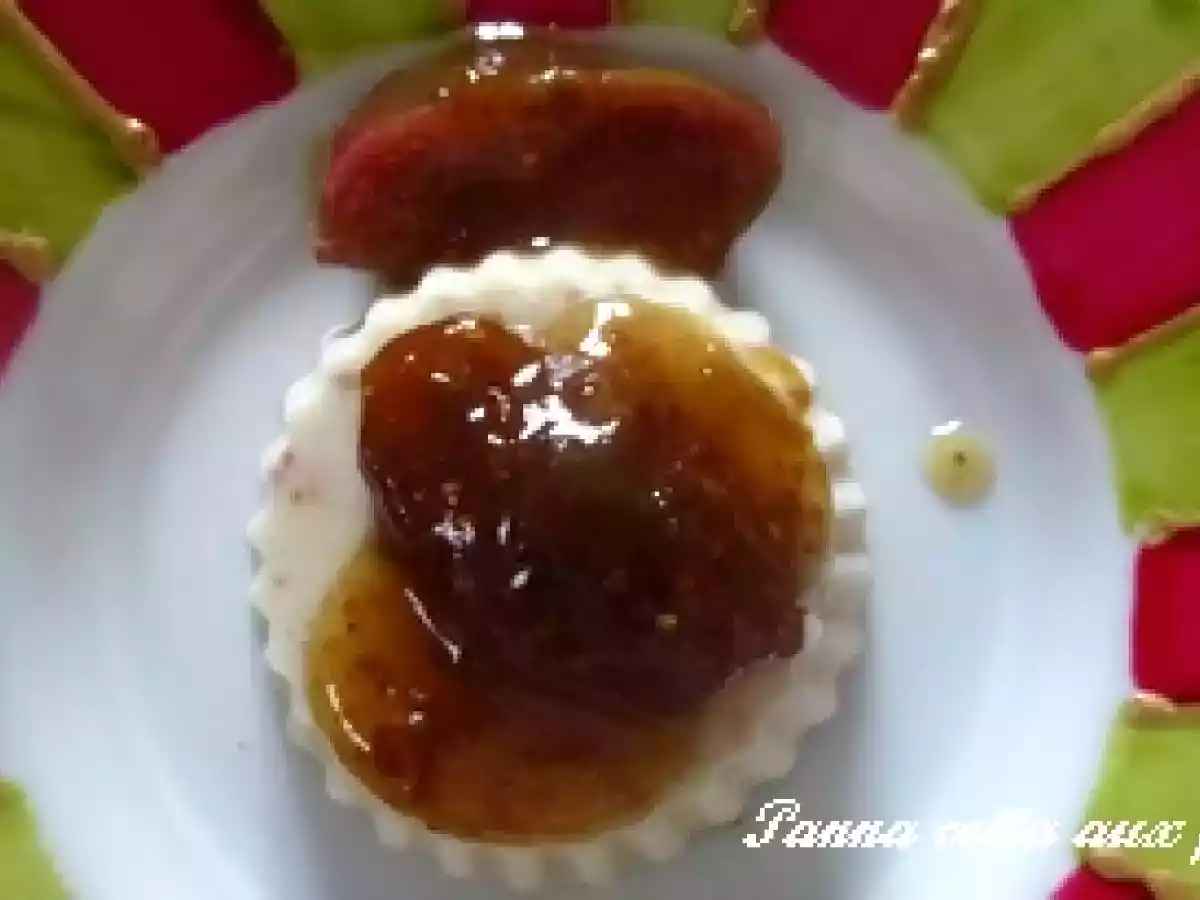 Panna cotta aux figues