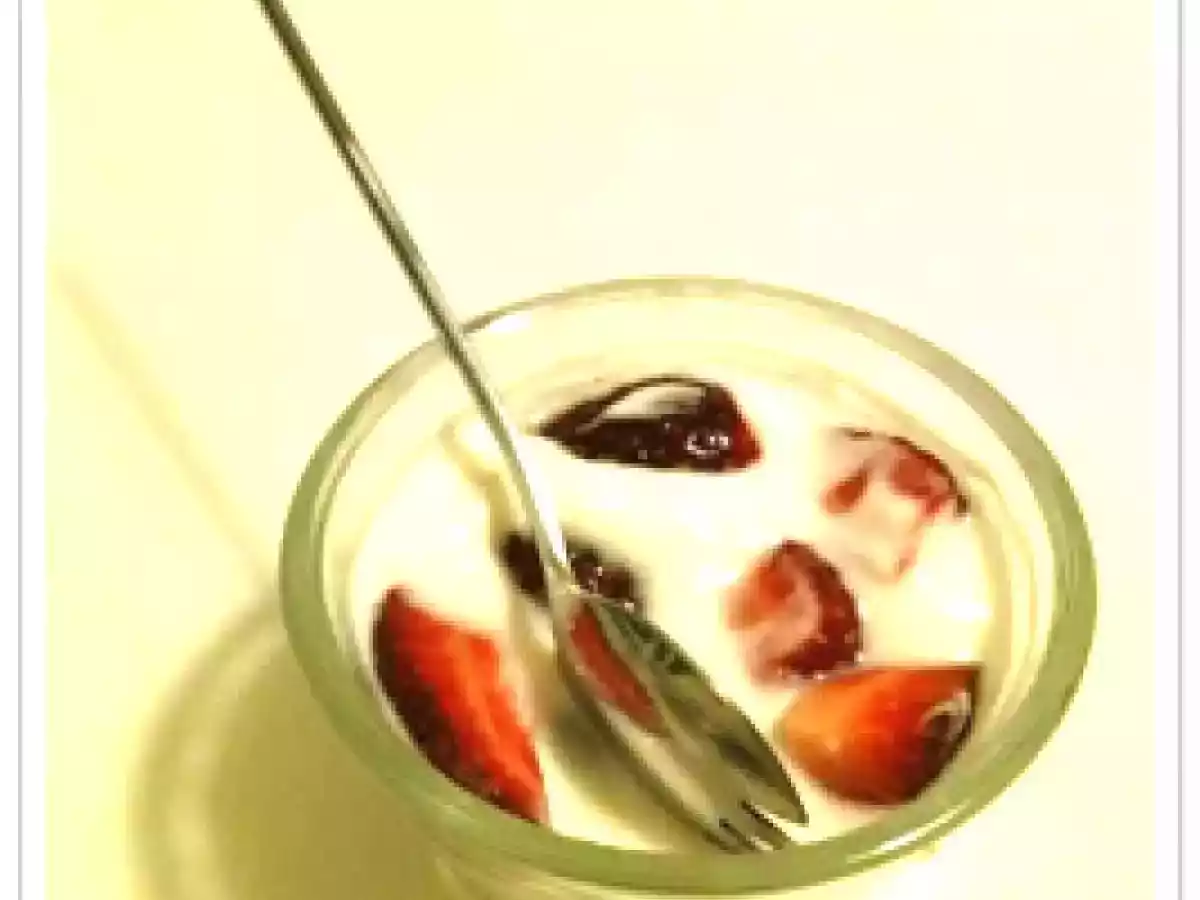 Panna Cotta aux fraises à l'agar agar