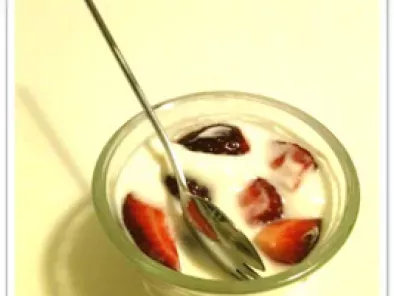 Panna Cotta aux fraises à l'agar agar