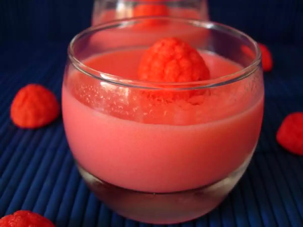 Panna Cotta aux Fraises Tagada