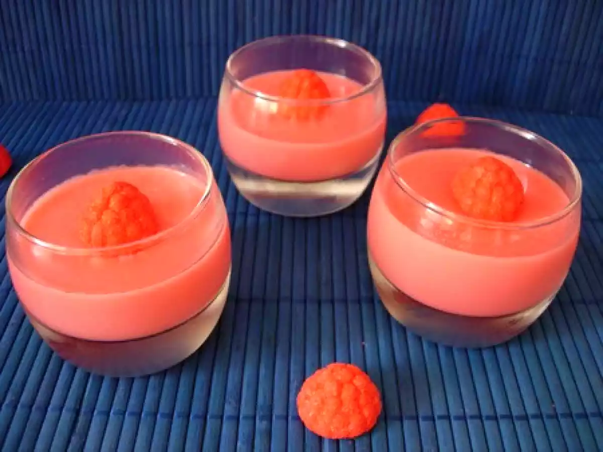 Panna Cotta aux Fraises Tagada - photo 2