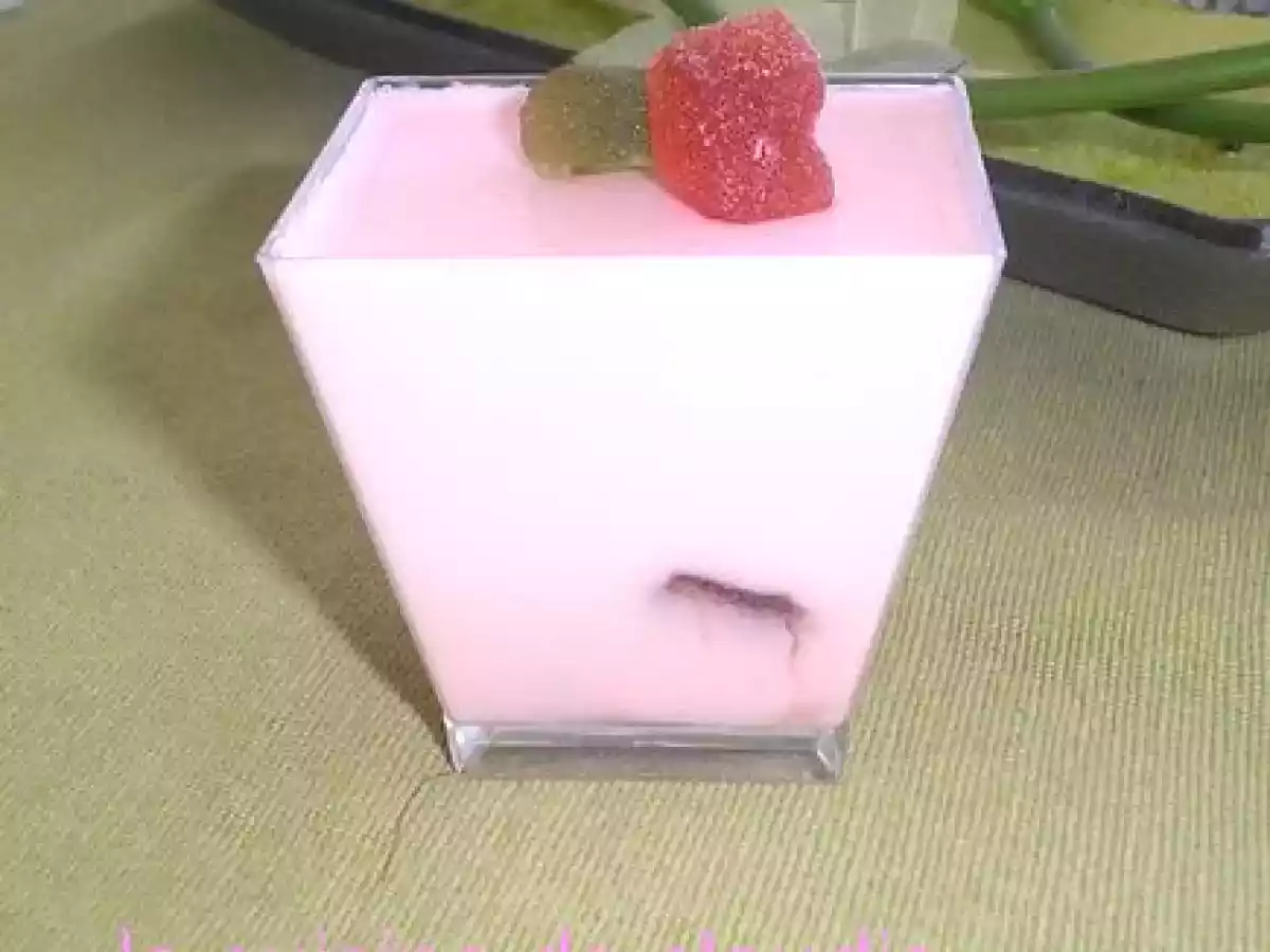 Panna cotta aux fruits confits