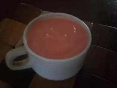 Panna cotta aux yaourts et fraise tagada