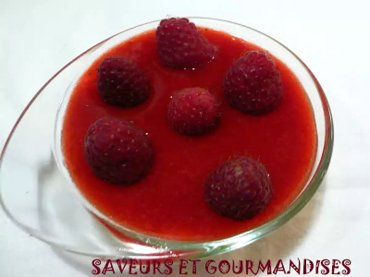 PANNA COTTA AVOCAT-FRAMBOISES. - photo 2