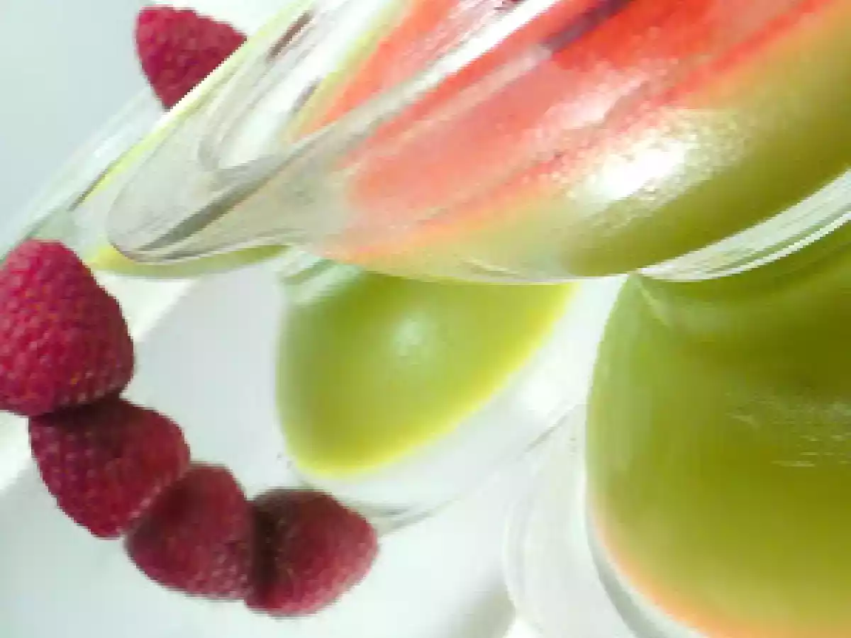 PANNA COTTA AVOCAT-FRAMBOISES. - photo 3