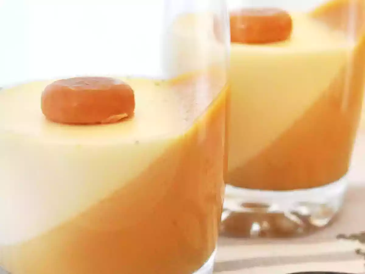 Panna cotta caramel au beurre salé et vanille. - photo 3