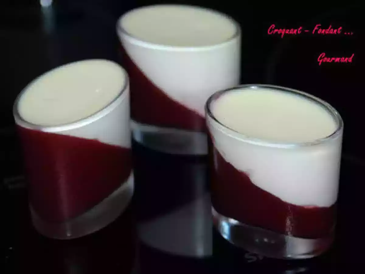 PANNA COTTA CHOCOLAT BLANC-FRAMBOISES - photo 4