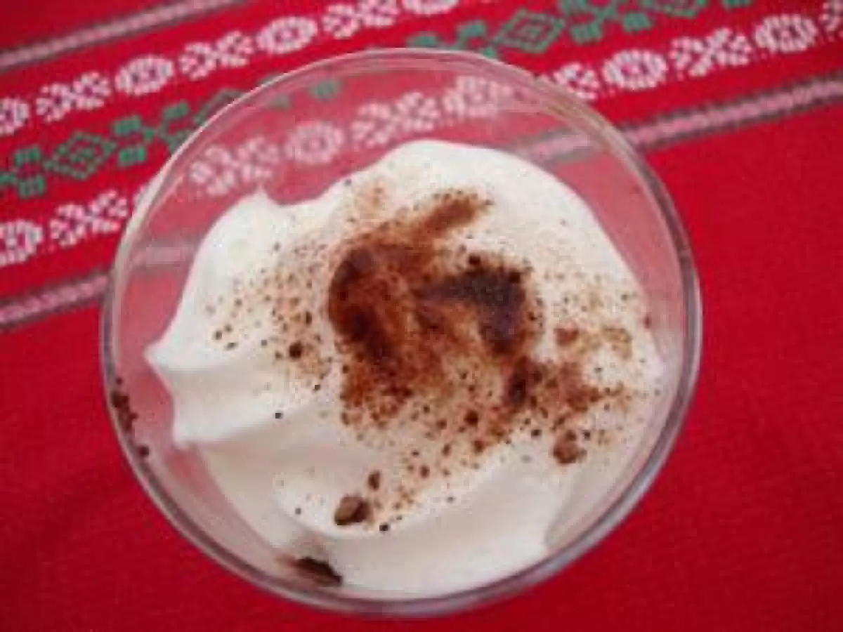 Panna cotta citronelle, croquant de chocolat et espuma de gingembre. - photo 3