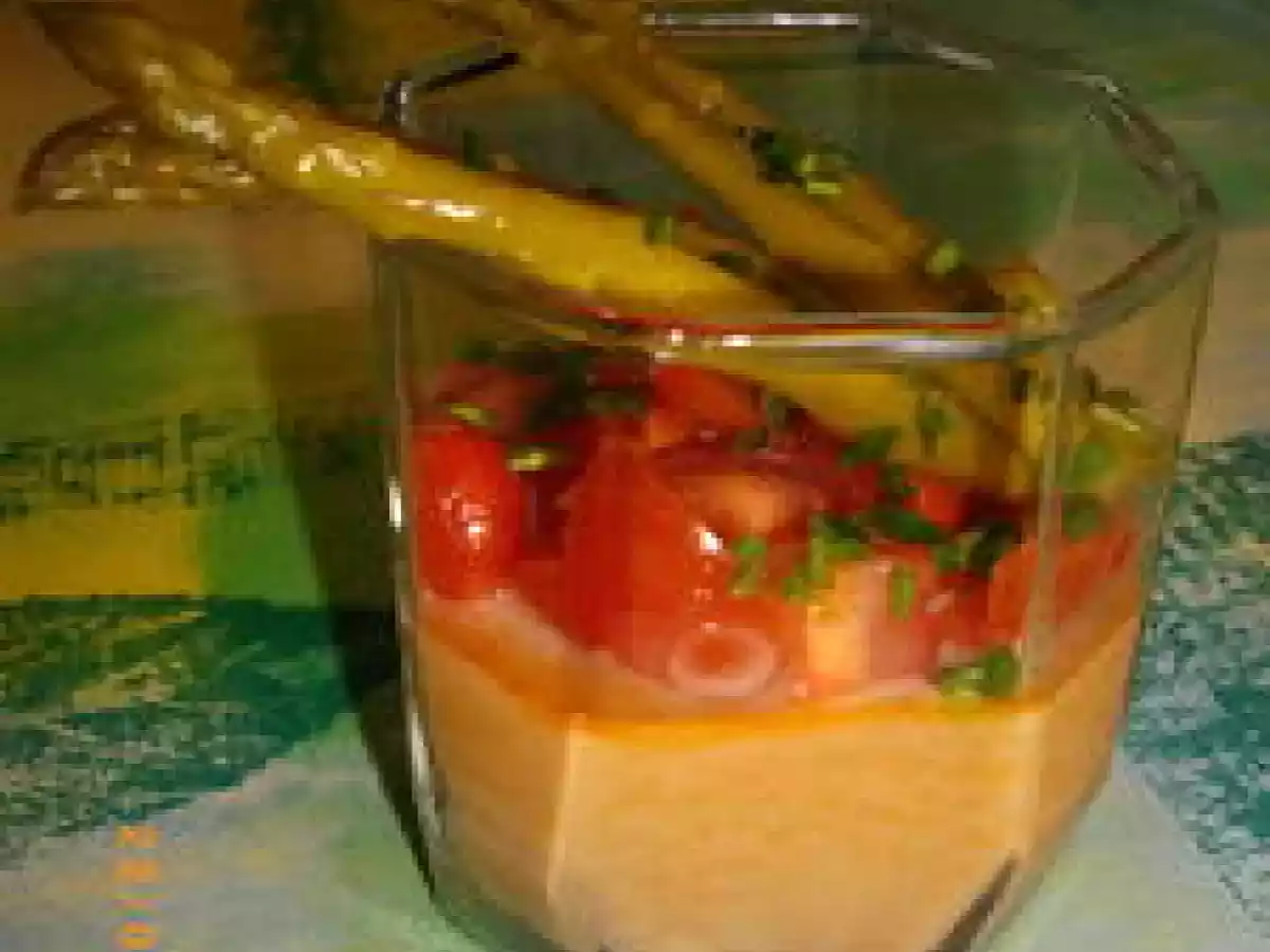 Panna Cotta de Langoustines et pointes vertes - photo 2