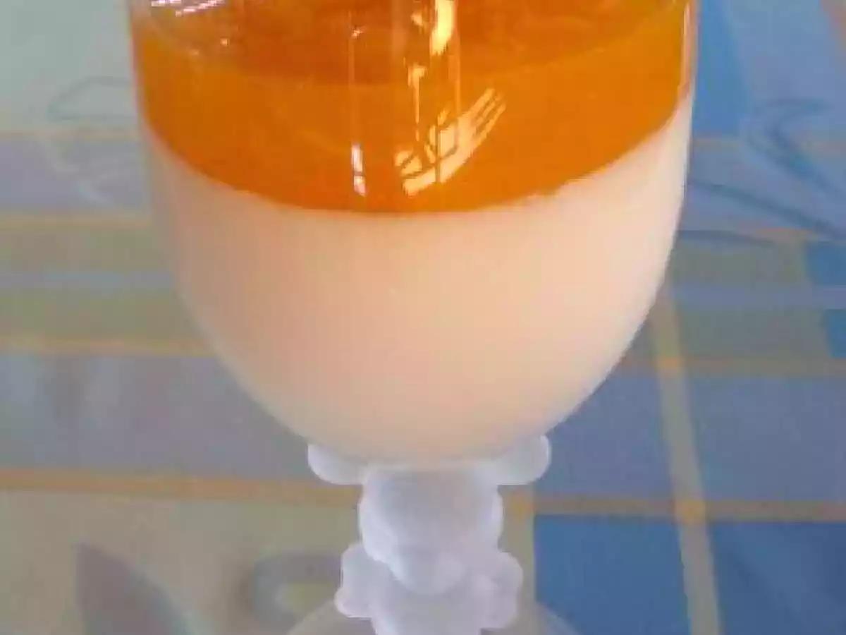 Panna cotta et mandarine