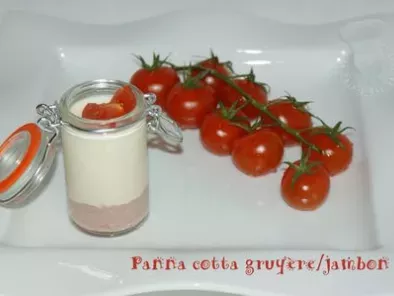 Panna cotta gruyère et jambon, photo 3