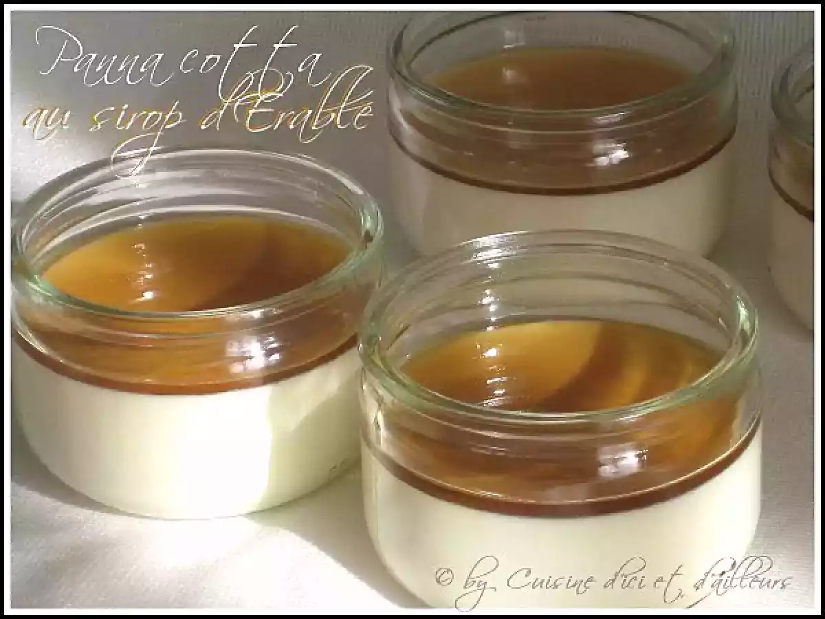 Panna Cotta légère au sirop d'érable - photo 2