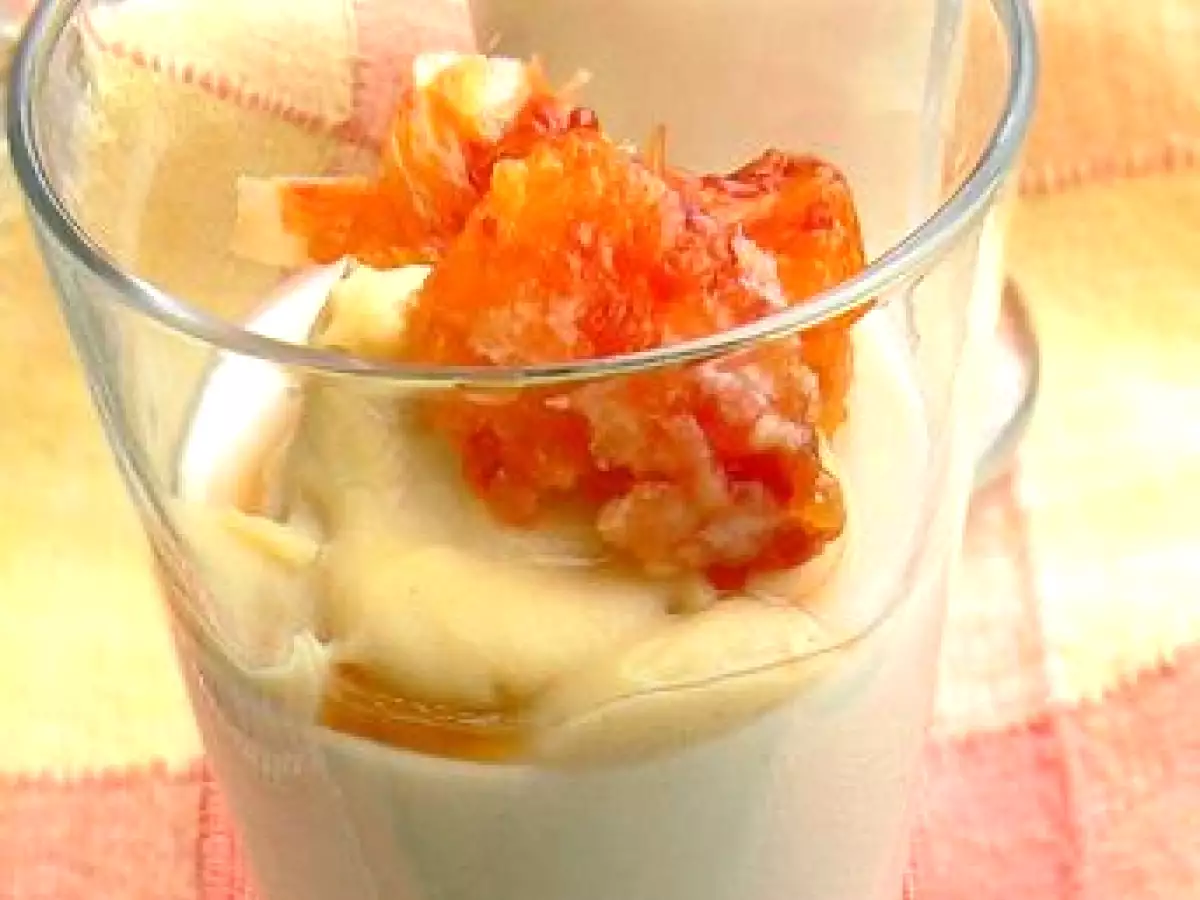 Panna Cotta minceur au citron hyperprotéiné