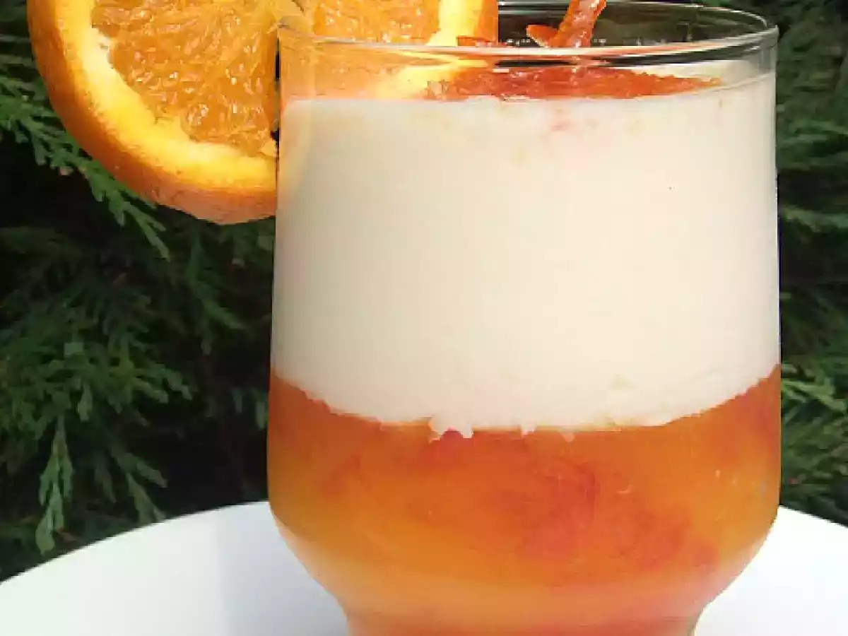 Panna cotta sur gelée d'agrumes - photo 2