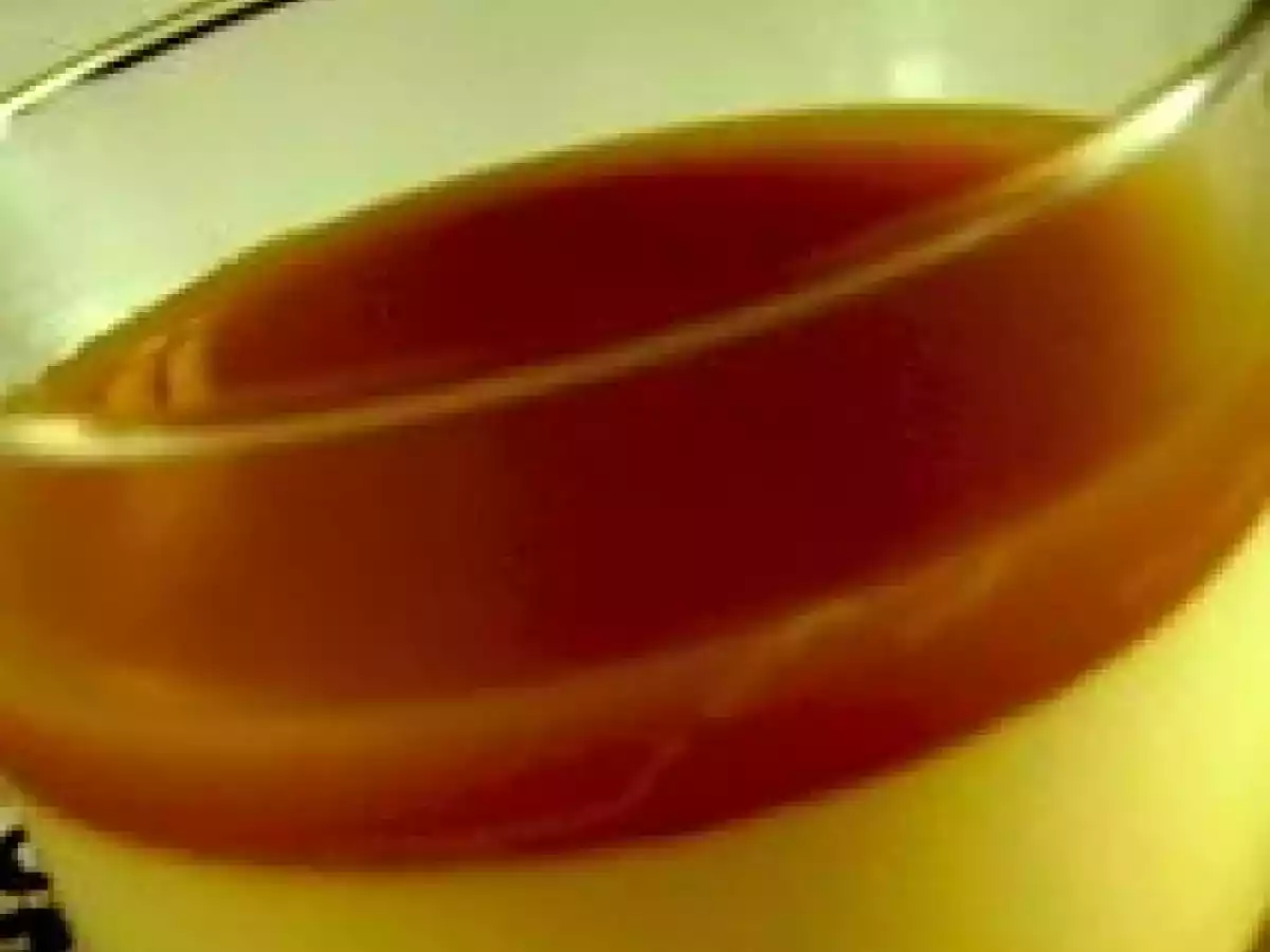 Panna cotta tout spéculos, sauce caramel
