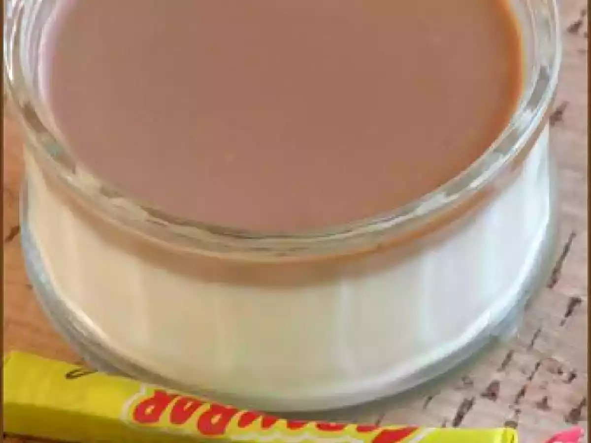 Panna Cotta vanillée & son nappage Carambar