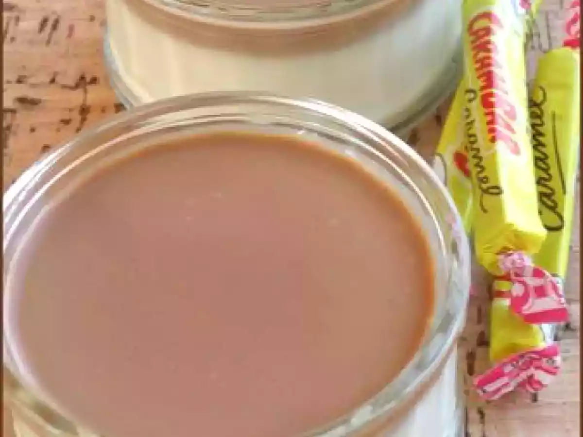 Panna Cotta vanillée & son nappage Carambar - photo 2