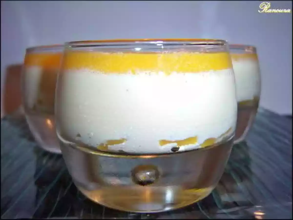Pannacotta a la vanille et à la pêche - photo 2