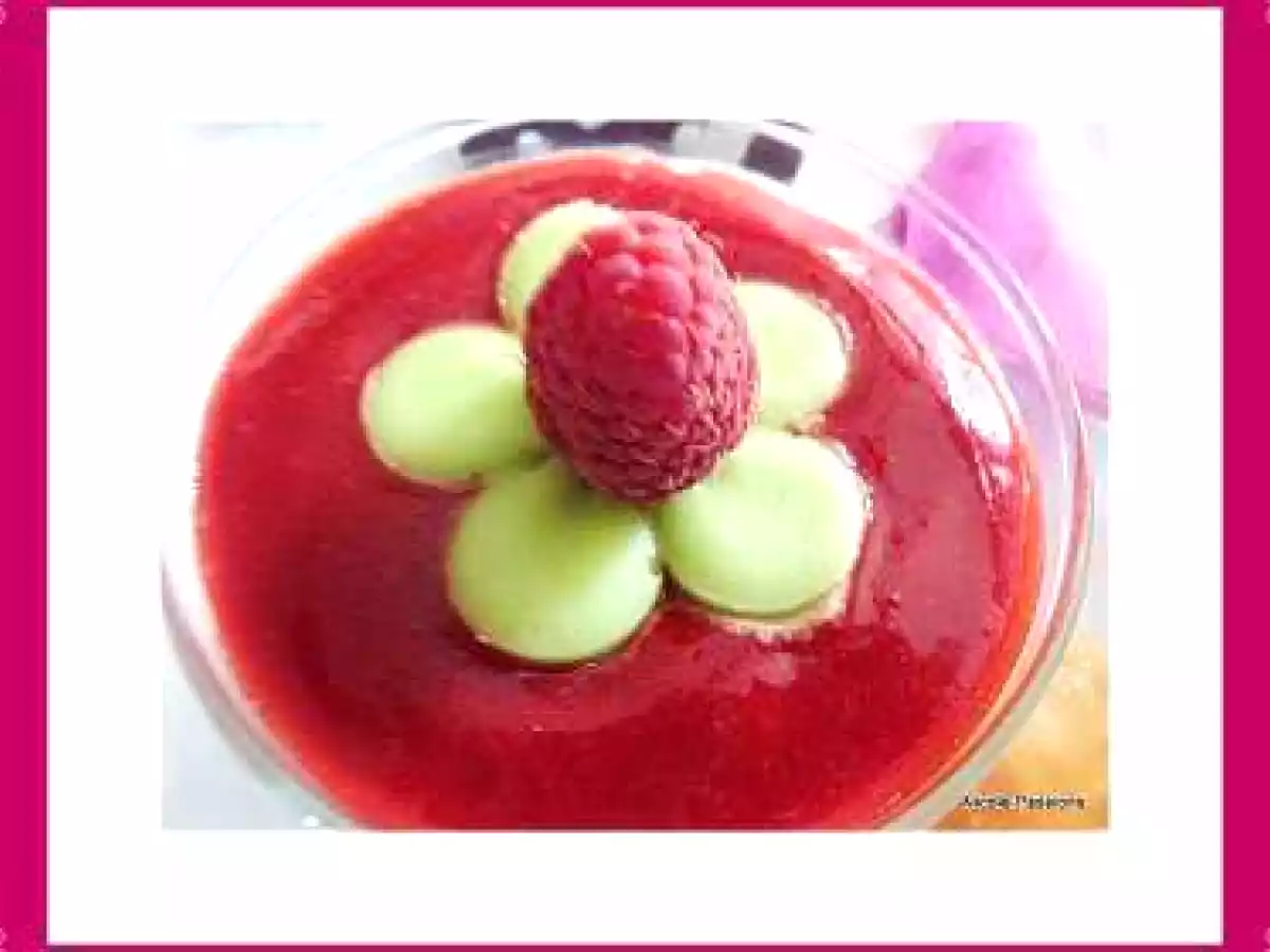 pannacotta light aux agrumes aux framboises - photo 3