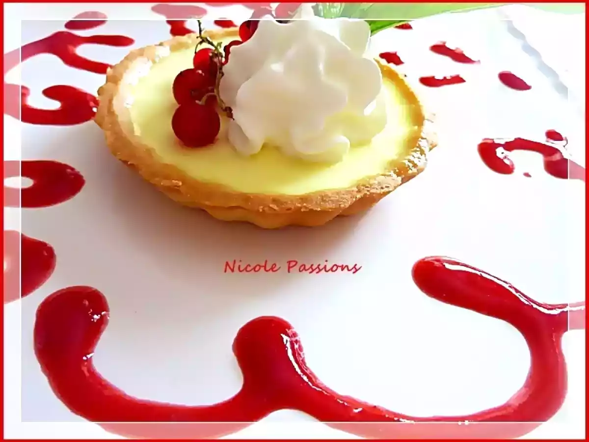 pannacotta sur pâte sablée - photo 2