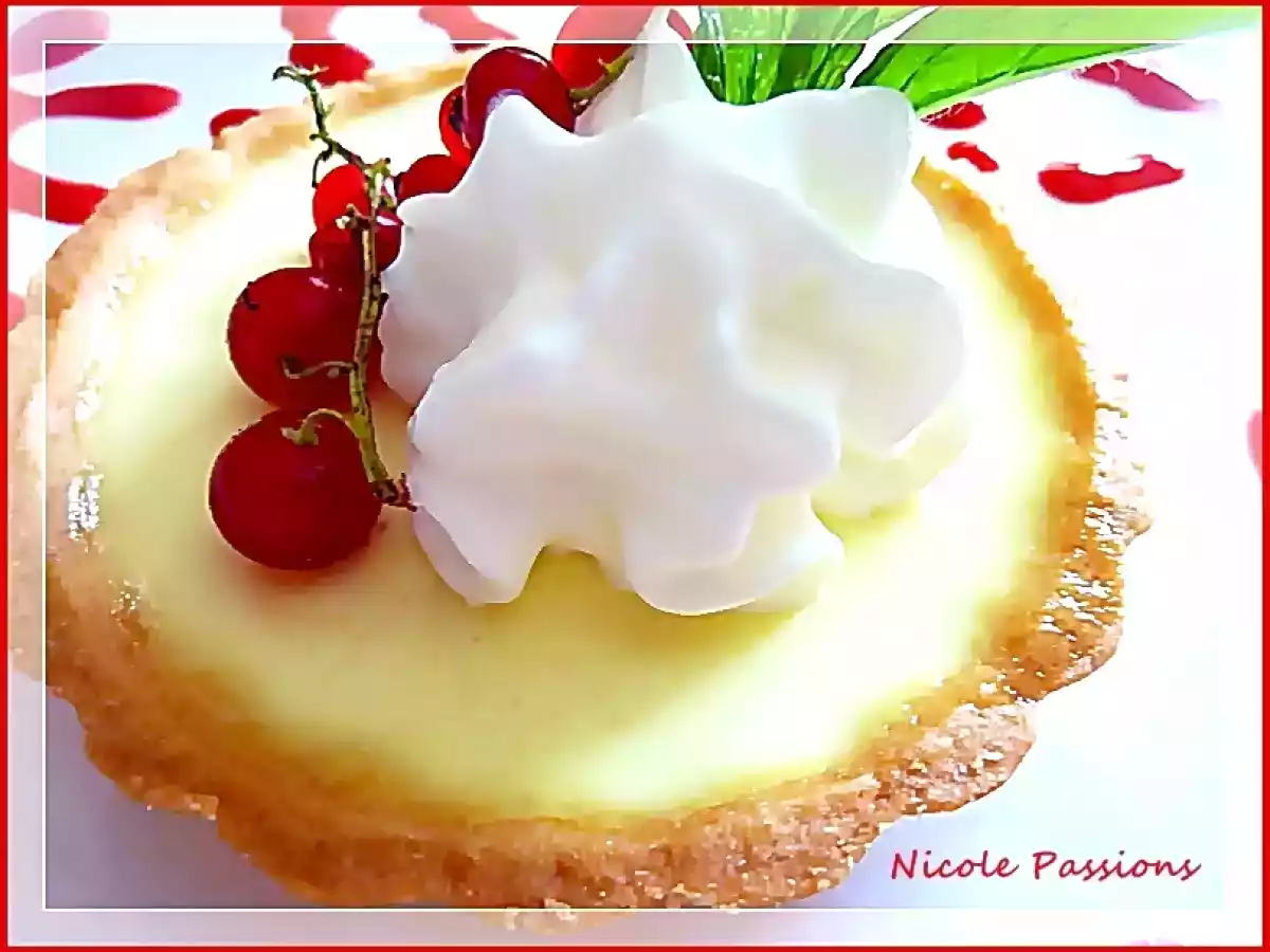 pannacotta sur pâte sablée - photo 3