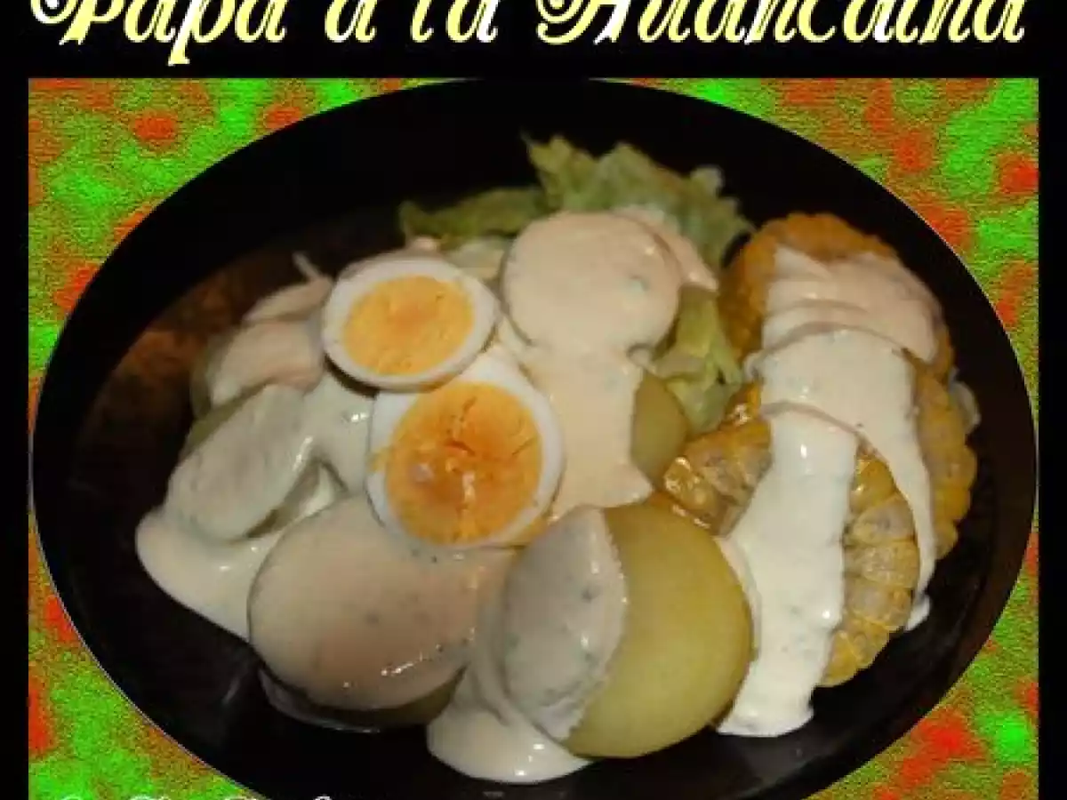 Papas a la Huancaina - Pérou