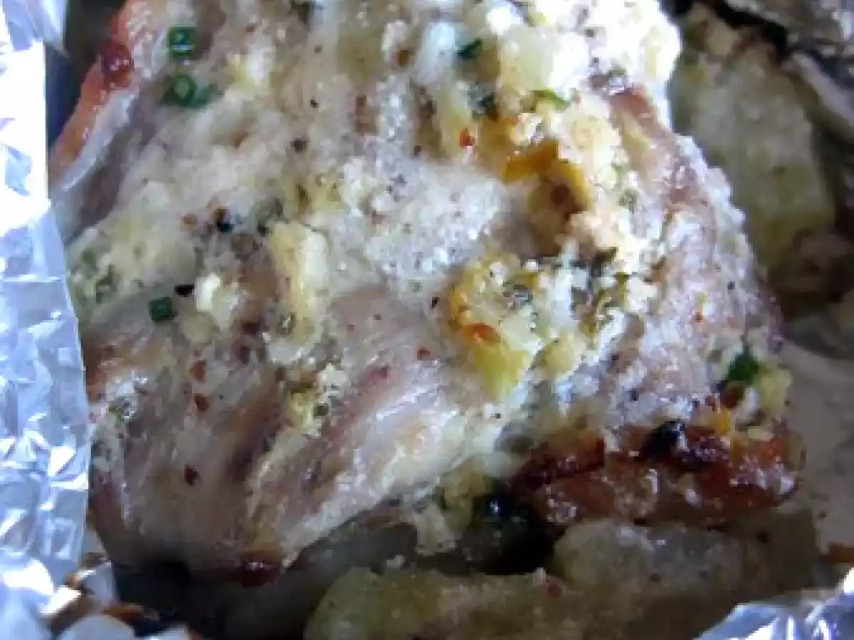 PAPILLOTE DE LAPIN ET SA CREME AILLEE AUX DEUX CITRONS...