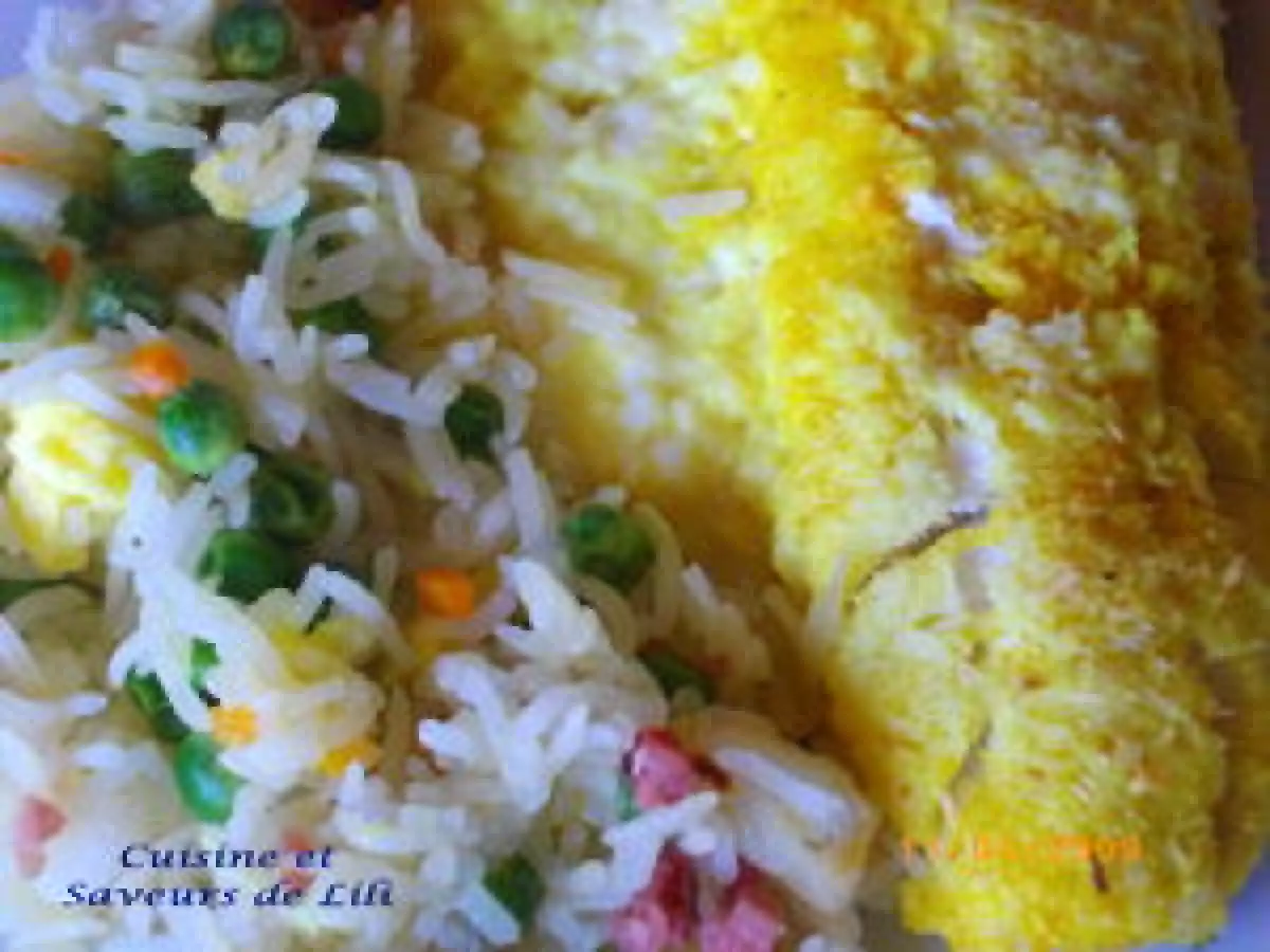 Papillote de Sandre au gingembre, cucuma et à la noix de coco