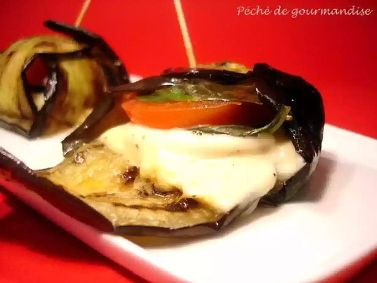 Papillotes d'aubergine à la mozzarelle - photo 3