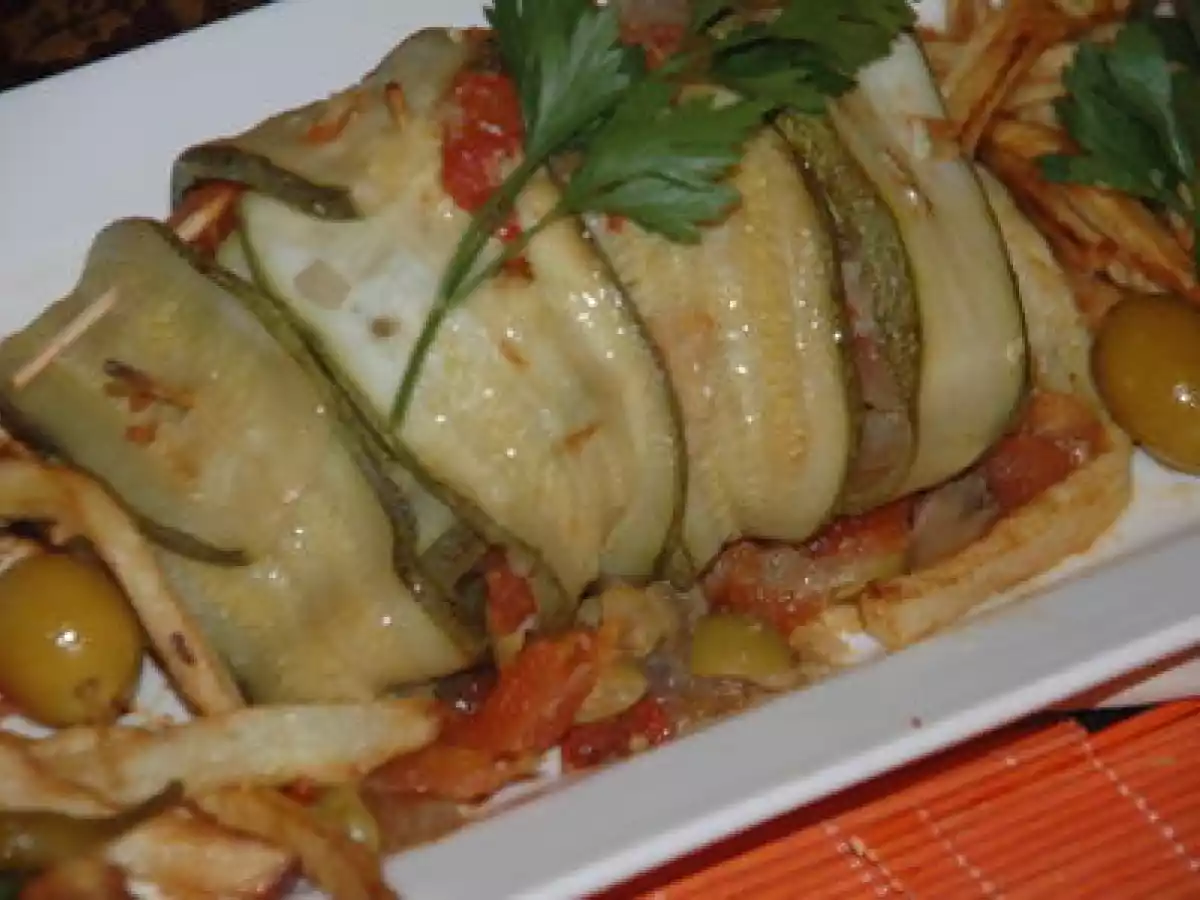 Papillotes d'escalopes de dinde aux courgettes - photo 3