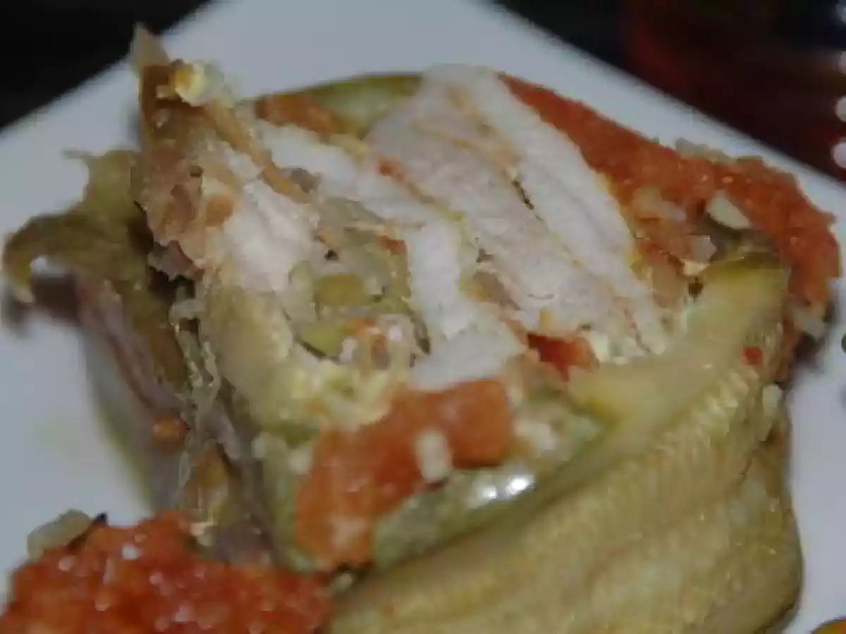 Papillotes d'escalopes de dinde aux courgettes - photo 4