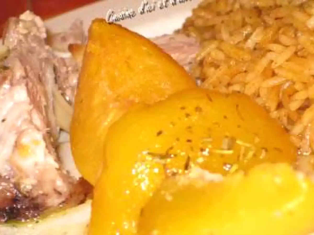 Papillotes de filet mignon aux pêches&amandes - photo 2