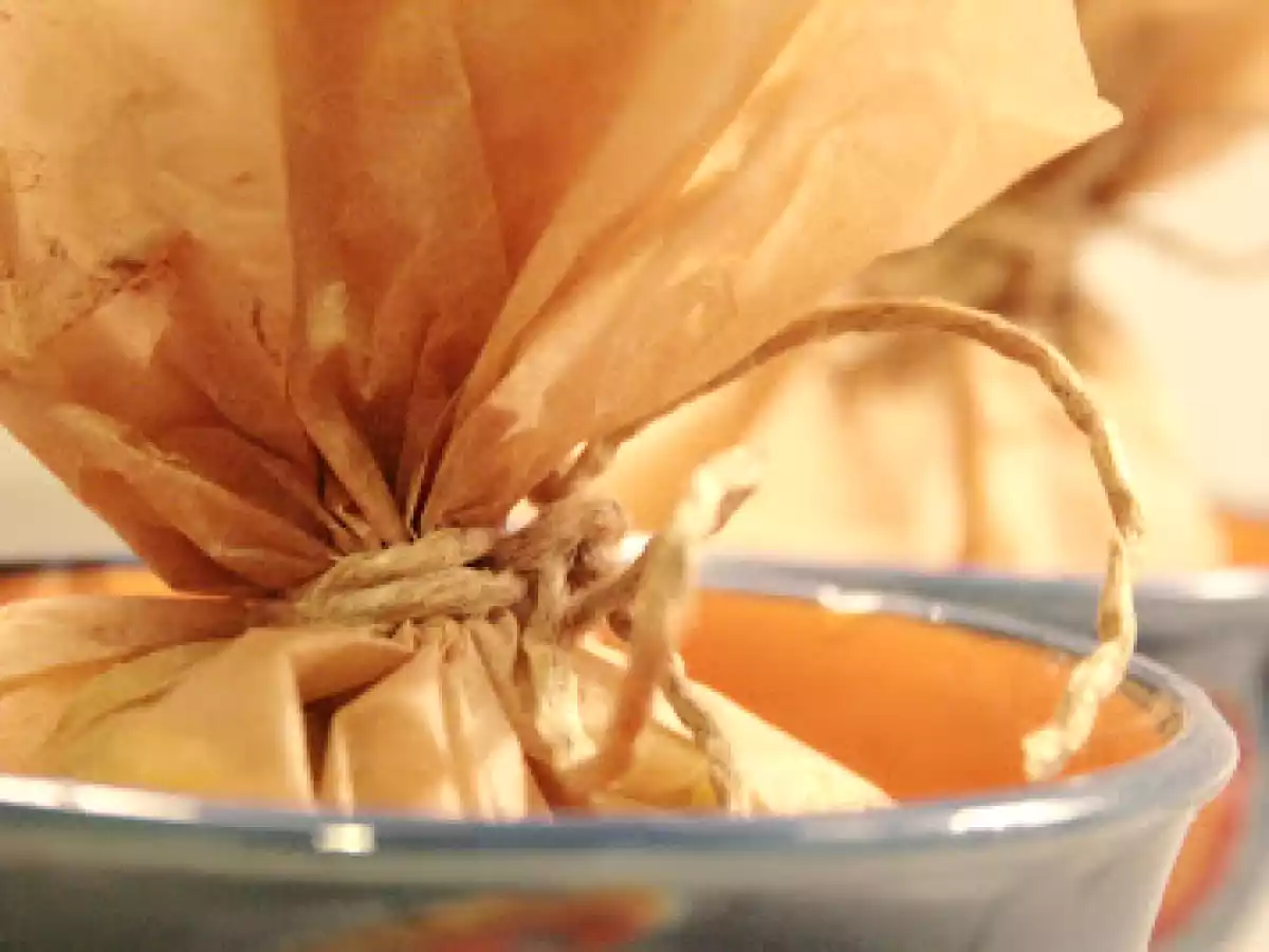 Papillotes de fruits au sirop de citron, vanille & rhum - photo 4