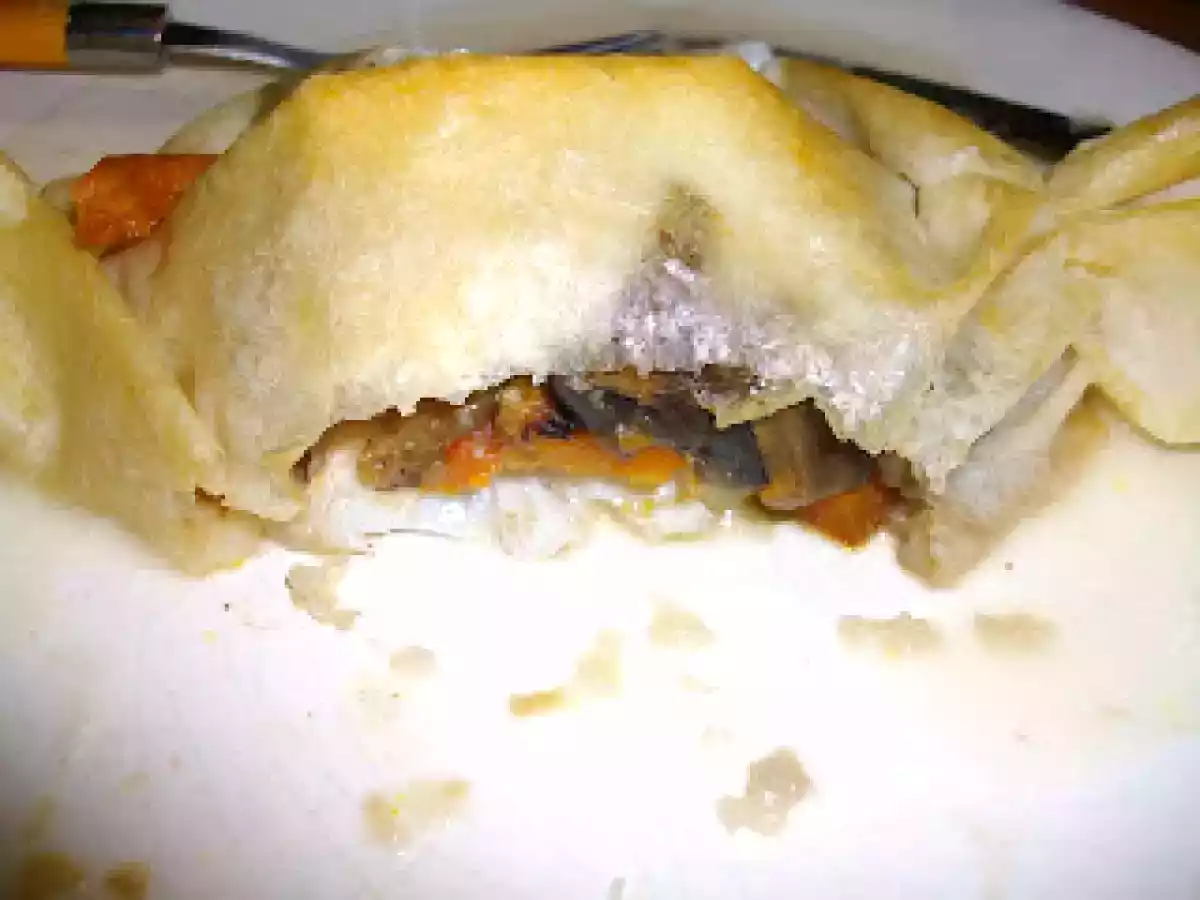 Papillotes de merlan en feuilles de brick