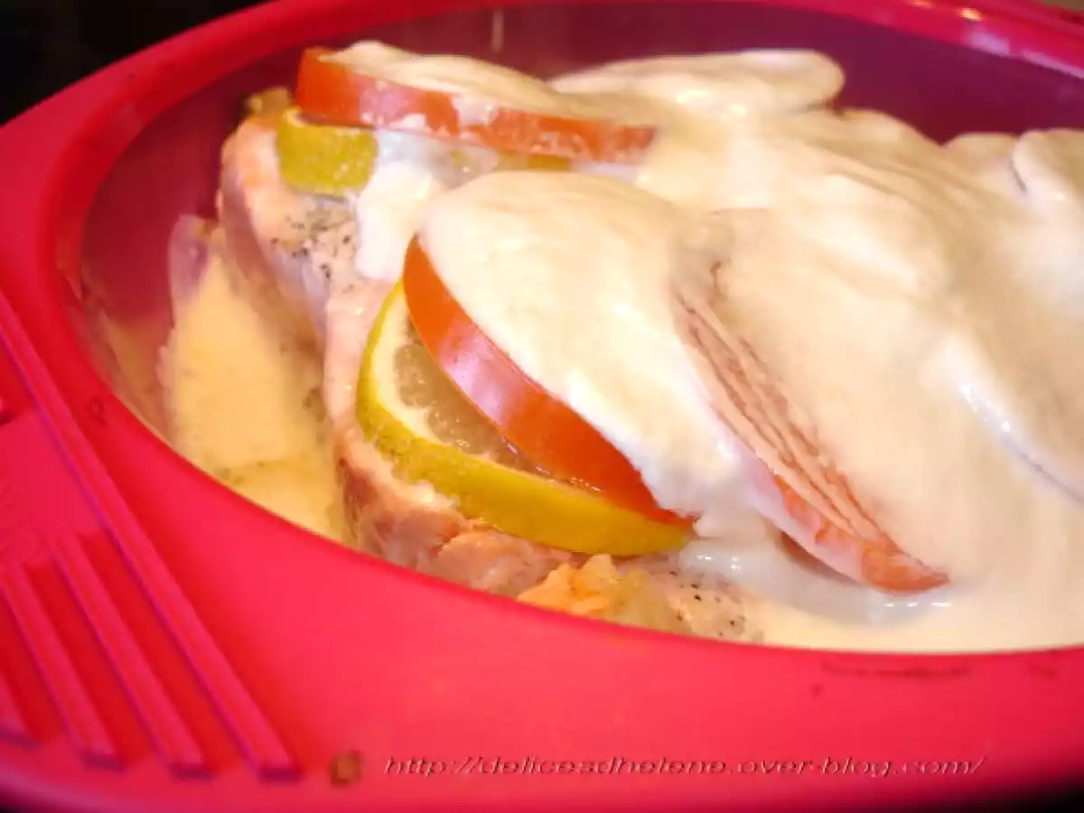 PAPILLOTES DE SAUMON AU BOURSIN CUISINE - photo 2