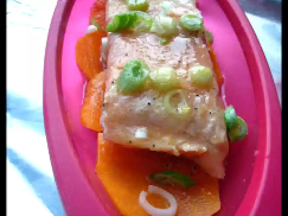 Papillotes de saumon aux agrumes et patates douces