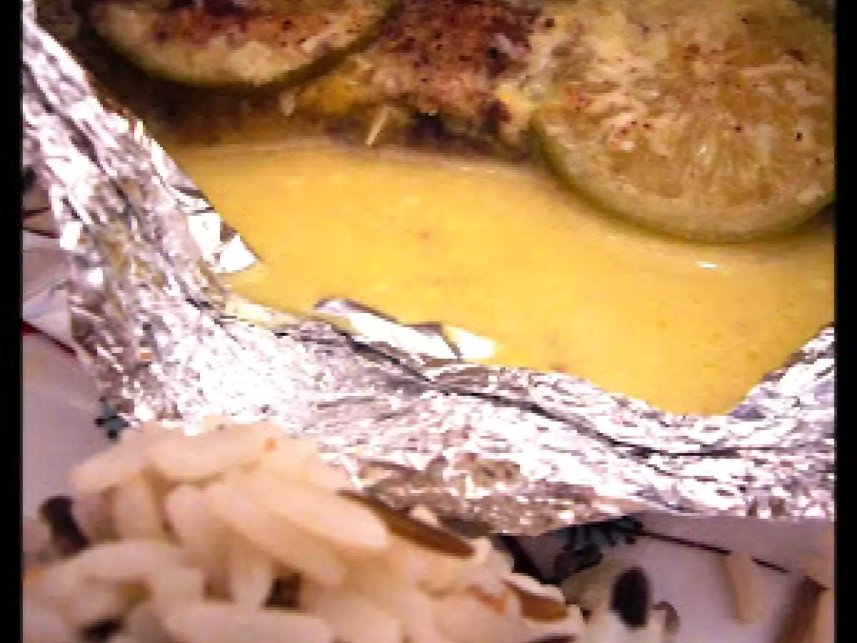 Papillotes de saumon aux saveurs des îles - I remember the time in Curacao