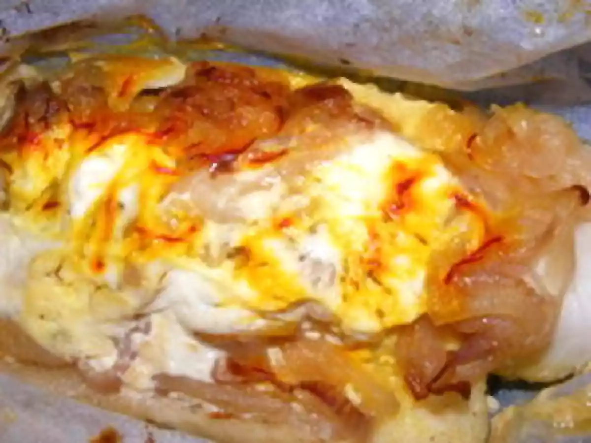 PAPILLOTES DE TILAPIA AU SAFRAN