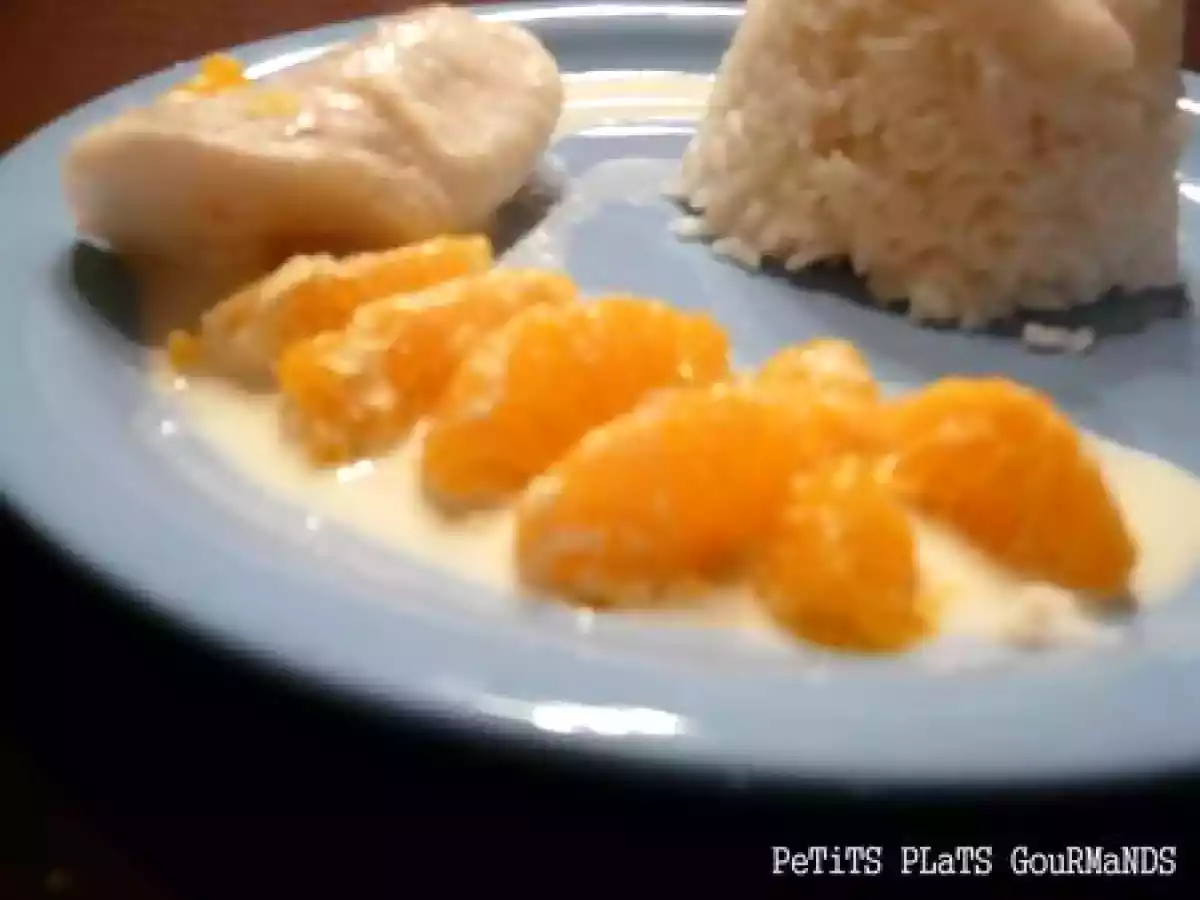 Papillotte de cabillaud aux mandarines - photo 2