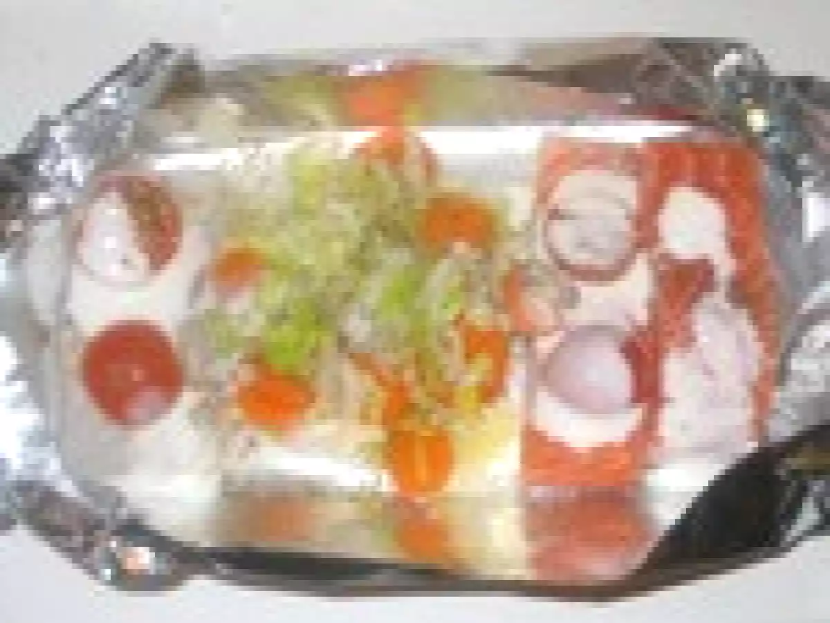 Papillottes aux deux poissons