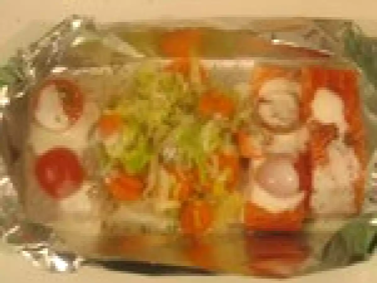 Papillottes aux deux poissons - photo 2