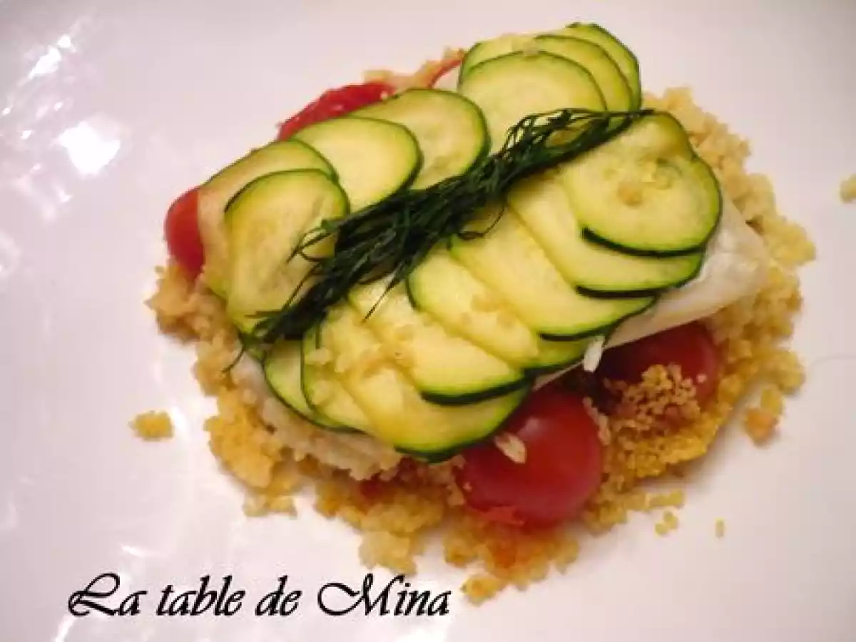 Papillottes de poisson au couscous - photo 2