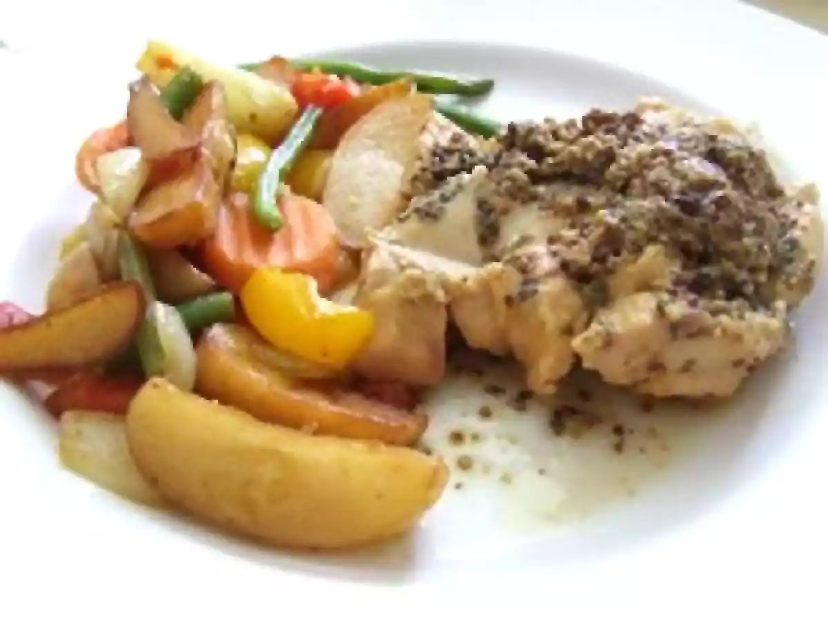 Papillottes de poulet au miel et à la moutarde - photo 2