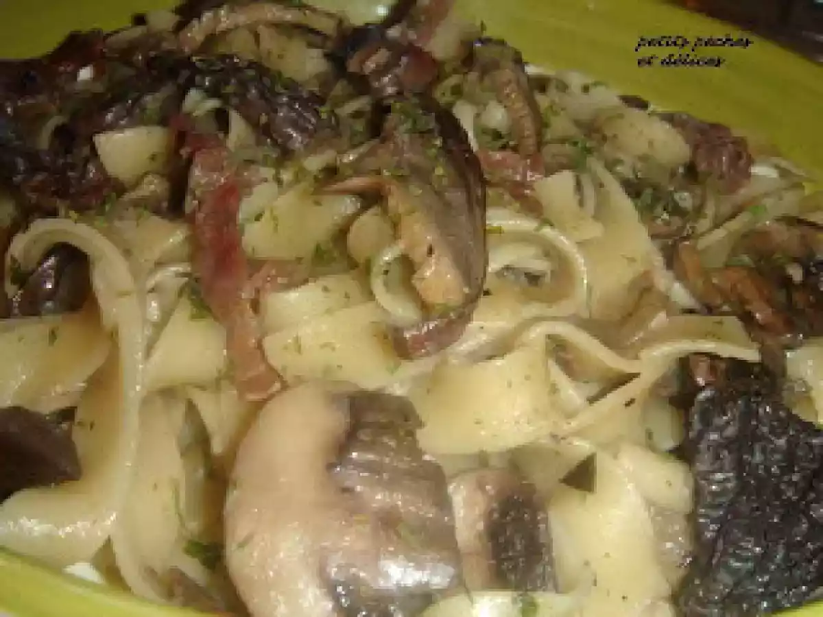 Pappardelle aux champignons - photo 2