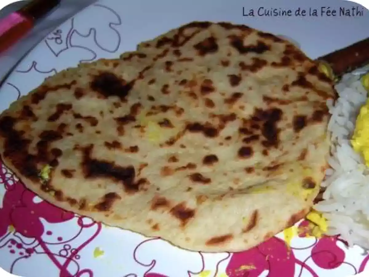 Parathas aux pommes de terre