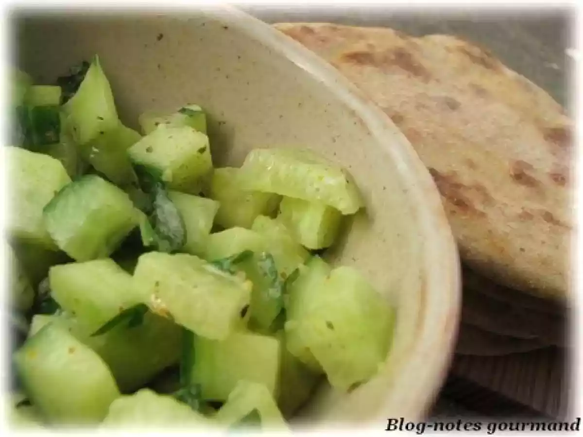 Parce qu'il faut finir la farine de pois chiche : repas indien !