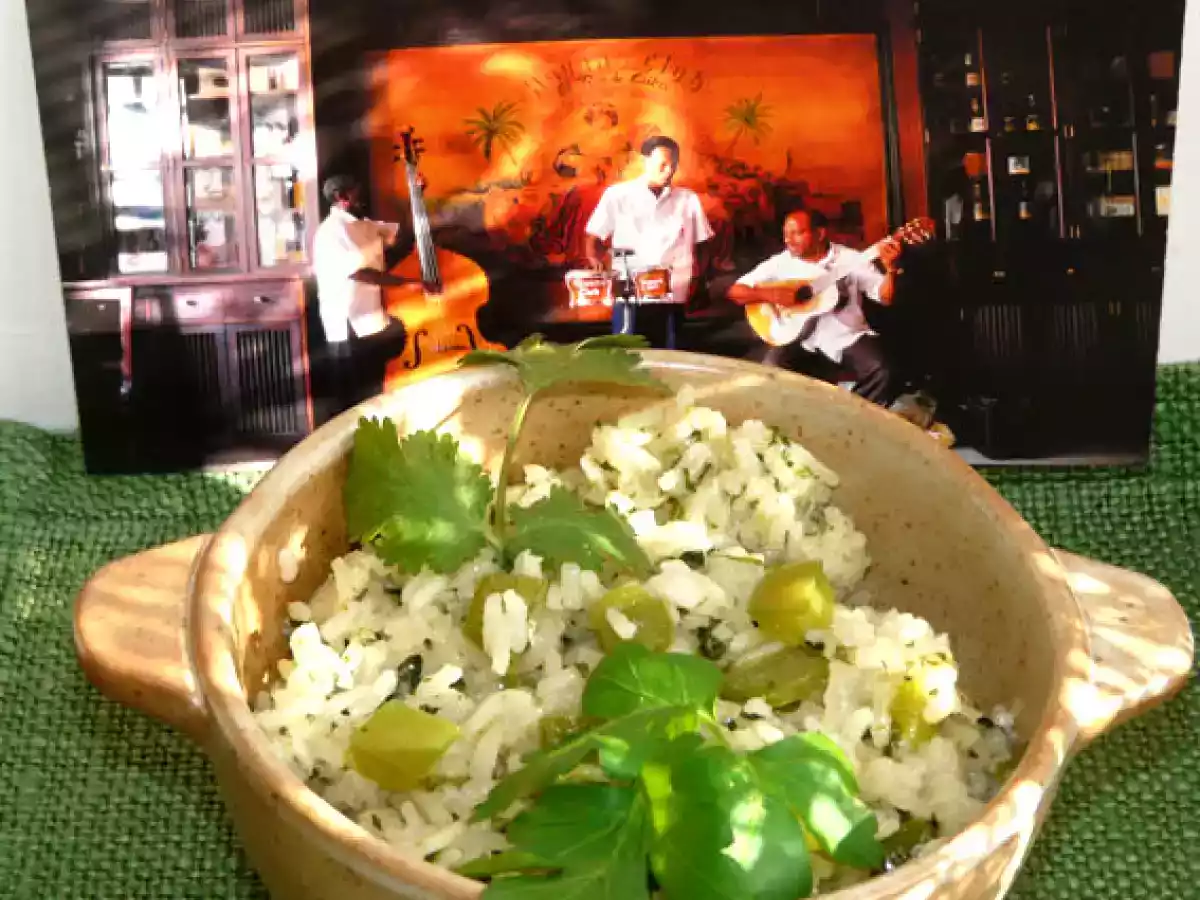 Parce que j'en ai marre du froid, Riz vert cubain - photo 2