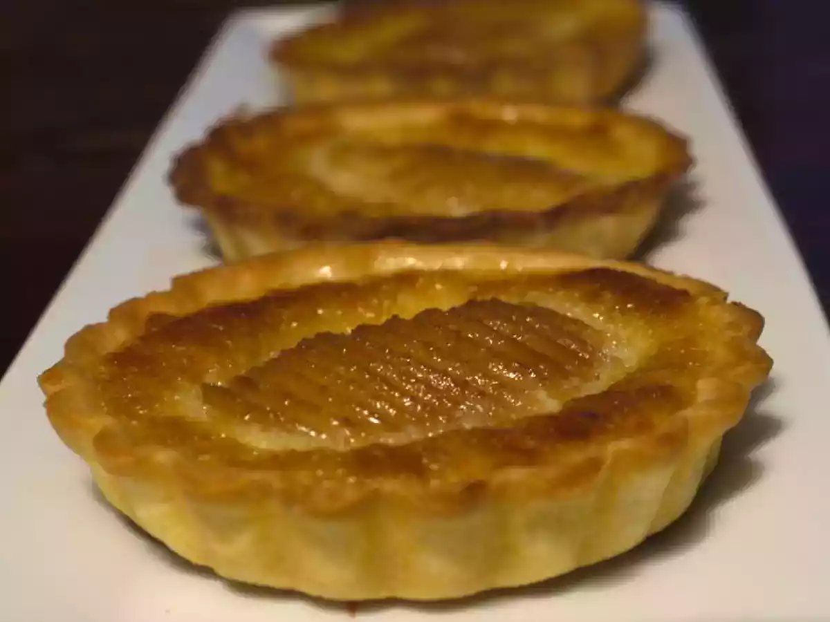 Paresse - Tartelettes aux poires amandine