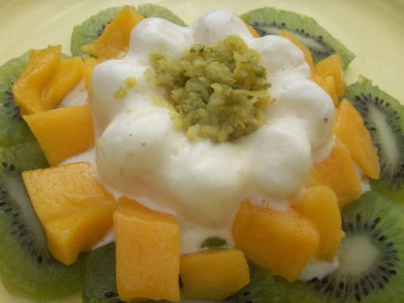 Parfait citron vert à la mangue et kiwis - photo 3